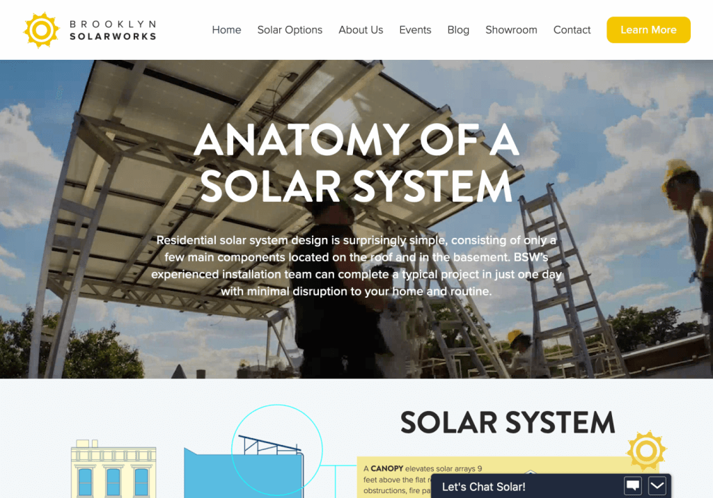 brooklyn solarworks ipad brooklyn web design bushwick design