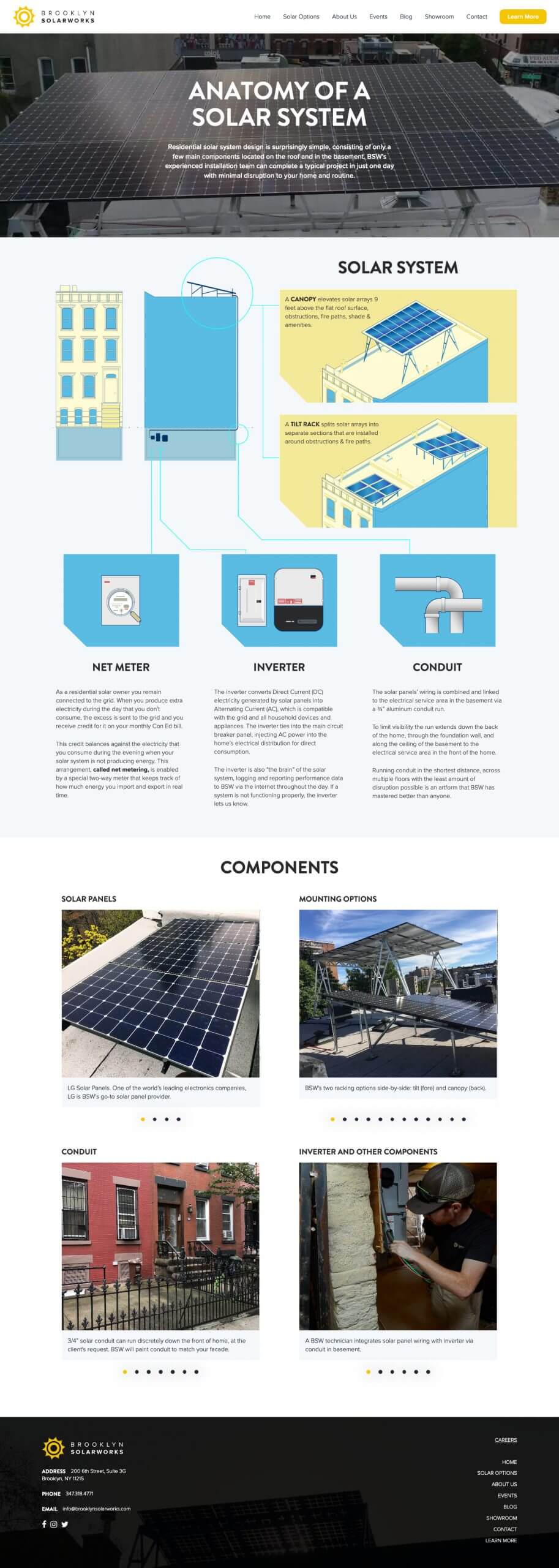 brooklyn solarworks tablet brooklyn web design bushwick design