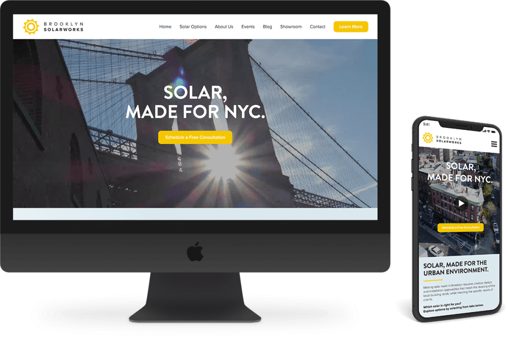mobile brooklyn web design bushwick design