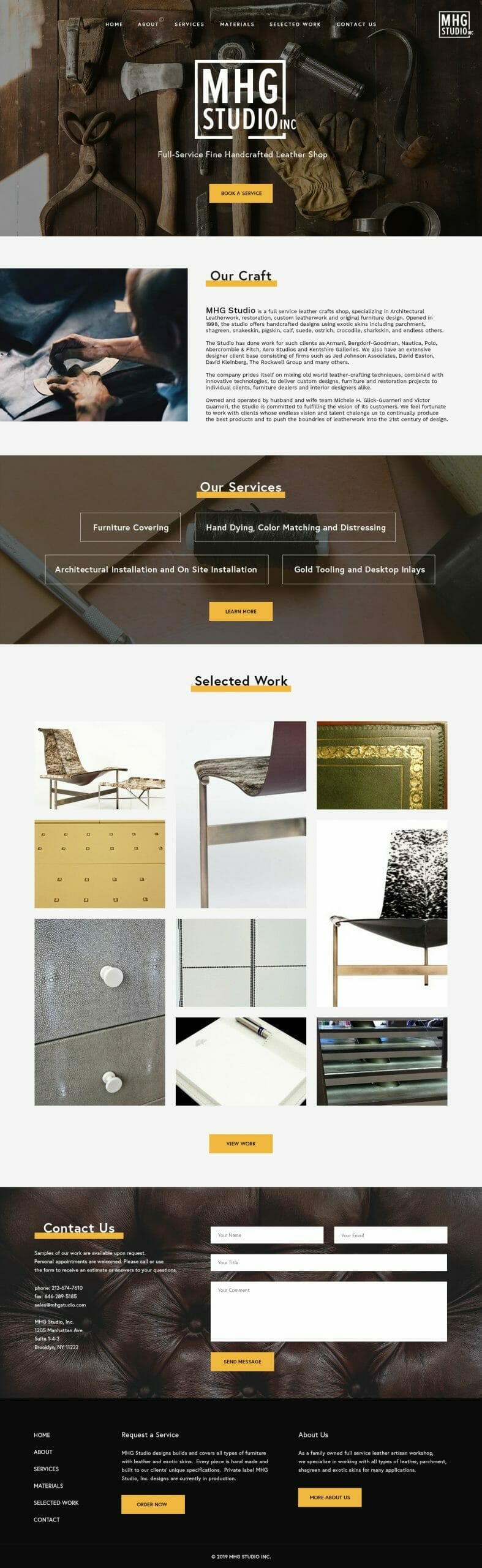 mhg studio home fullpage brooklyn new york web design bushwick design